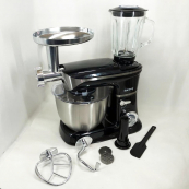 Багатофункціональний кухонний комбайн Rainberg RB-8080 Тістоміс, М'ясорубка, Блендер, Потужний блендер. Зображення №2