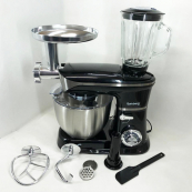 Багатофункціональний кухонний комбайн Rainberg RB-8080 Тістоміс, М'ясорубка, Блендер, Потужний блендер. Зображення №12