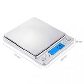 Ваги ювелірні 6295, 3кг (0.1г) + чаша, Ваги лабораторні, грамові ваги, ваги ювелірні. Зображення №4