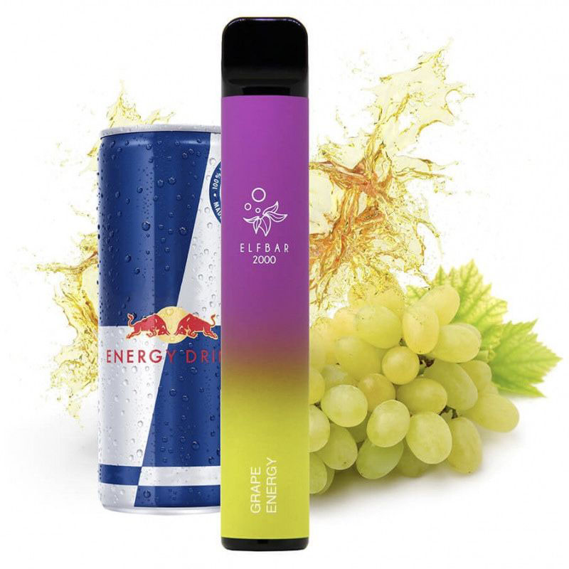 Elf Bar Original (Ельф Бар) 2000 тяг. (Grape Energy) Виноград енергетик Elf Bar Original (Ельф Бар) 2000 тяг. (Grape Energy) Виноград енергетик
