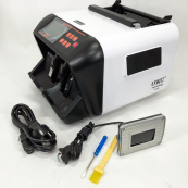 Машинка для рахунку грошей з детектором валют UKC MG-555 лічильник банкнот, пристрій для перевірки купюр. Зображення №11