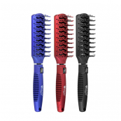 Щітка для волосся продувна Salon Professional Червона. Зображення №5