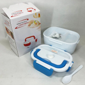 Ланч бокс електричний із підігрівом Lunch Heater 220 V Pro, ланч бокс від мережі. Колір: синій. Зображення №8