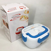 Ланч бокс електричний із підігрівом Lunch Heater 220 V Pro, ланч бокс від мережі. Колір: синій. Зображення №11