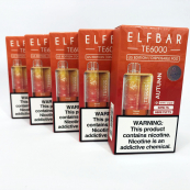 Elf Bar TE6000 5%. Осінь (Autumn). Зображення №2 Elf Bar TE6000 5%. Осінь (Autumn). Зображення №2