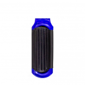 Складна щітка для волосся з дзеркалом компактна DAGG 8592 А Синя. Зображення №5