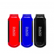 Складна щітка для волосся з дзеркалом компактна DAGG 8592 А Синя. Зображення №6