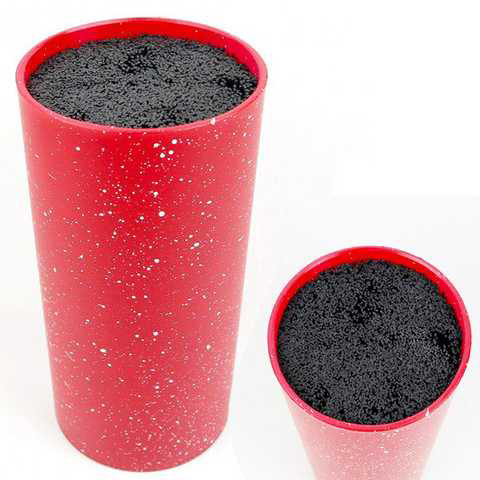 Підставка для ножів UNIQUE UN-1851. Колір: червоний Підставка для ножів UNIQUE UN-1851. Колір: червоний