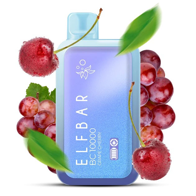 Elf Bar BC10000. Виноград Вишня (Grape Cherry) Elf Bar BC10000. Виноград Вишня (Grape Cherry)