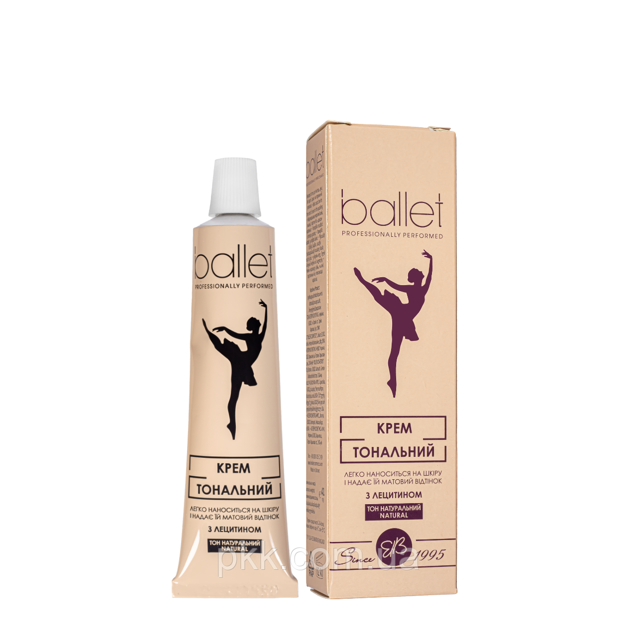 Тональний крем Балет 55 мл, Натуральний Тональний крем Балет 55 мл, Натуральний
