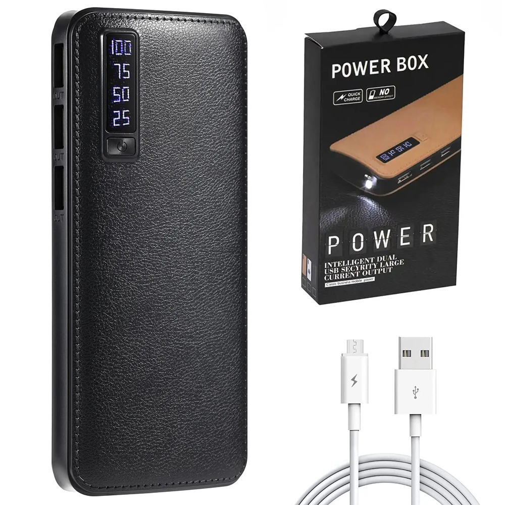 Портативний зарядний пристрій Павербанк 50000 mAh 3хUSB Power Bank Smart Tech. Колір: чорний Портативний зарядний пристрій Павербанк 50000 mAh 3хUSB Power Bank Smart Tech. Колір: чорний