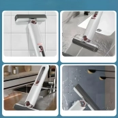 Мини швабра MINI MOP XL-340 с автоотжимом, легкая, для уборки дома, авто. Зображення №6 Мини швабра MINI MOP XL-340 с автоотжимом, легкая, для уборки дома, авто. Зображення №6