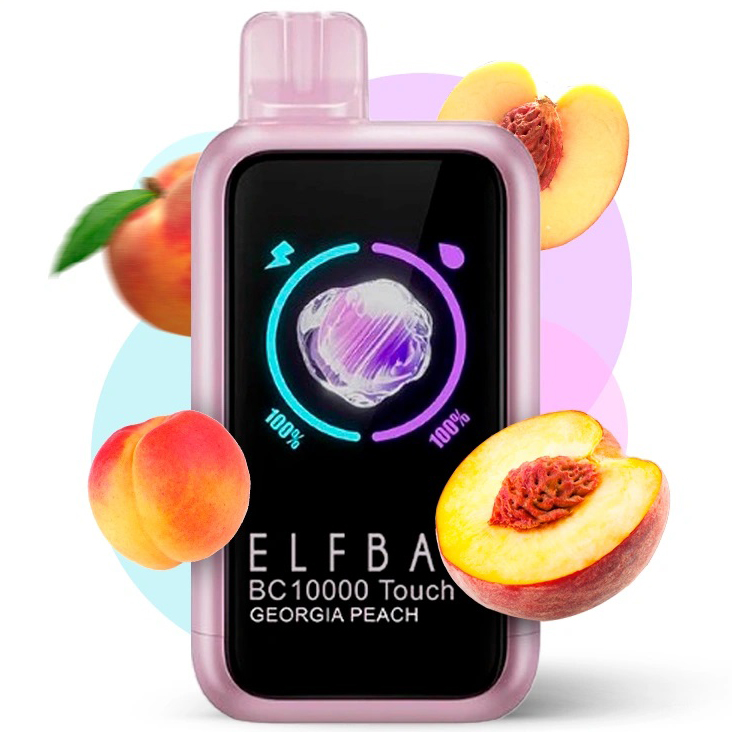 Elf Bar BC10000 Touch. Персик (Georgia Peach) Elf Bar BC10000 Touch. Персик (Georgia Peach)