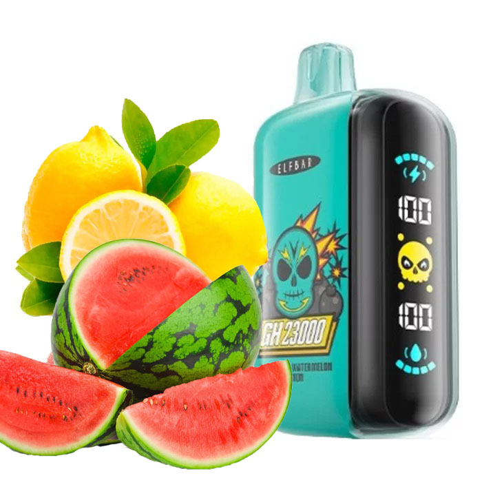 ELF BAR GH 23000 5%. Кавун Лимон (Watermelon Lemon) ELF BAR GH 23000 5%. Кавун Лимон (Watermelon Lemon)