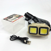 Фонарь налобный аккумуляторный Bailong HX-816S 2COB(white+red) с сенсорным датчиком влагозащита. Изображение №16 Фонарь налобный аккумуляторный Bailong HX-816S 2COB(white+red) с сенсорным датчиком влагозащита. Изображение №16