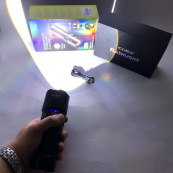 Ліхтар CB-B53-TG, 3х18650, power bank, індикація заряду, Ліхтарик світлодіодний для туриста надпотужний. Зображення №10