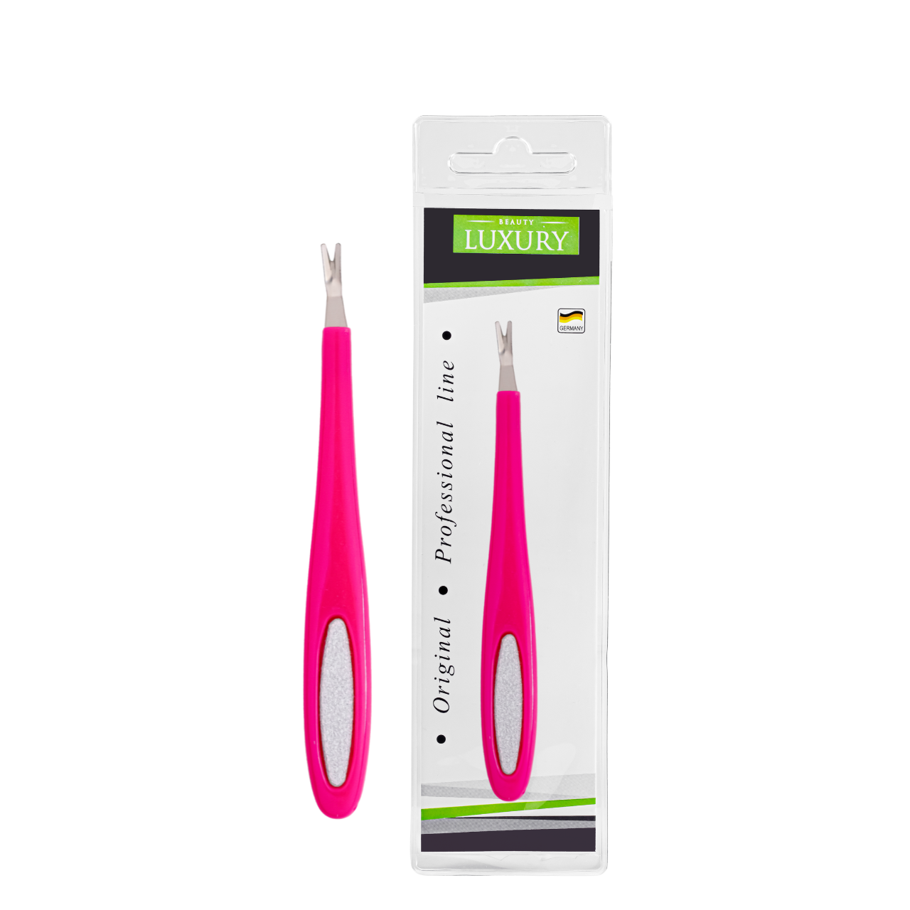 Тример для кутикули та задирок з пилкою Beauty Luxury СТ-06 Тример для кутикули та задирок з пилкою Beauty Luxury СТ-06