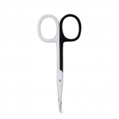 Ножиці для видалення кутикули Beauty Luxury манікюрні вигнуті HM-14 BW. Зображення №3