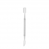 Лопатка для манікюру Beauty Luxury двостороння кругла СР-05. Зображення №2