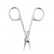 Ножиці для видалення кутикули Beauty Luxury манікюрні вигнуті HM-17. Зображення №2