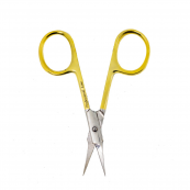 Ножиці для видалення кутикули Beauty Luxury вигнуті золотисті HM-18. Зображення №2