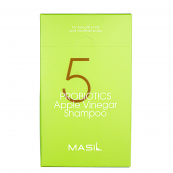 Шампунь для волосся Masil 5 Probiotics Apple Vinegar безсульфатний 8 мл. Зображення №3 Шампунь для волосся Masil 5 Probiotics Apple Vinegar безсульфатний 8 мл. Зображення №3