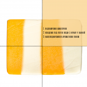 Тверда піна для ванни Mr Scrubber Мандарин у подарунковій коробці. Зображення №2