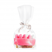 Натуральне мило скраб з люфою Top Beauty з ароматом малини. Зображення №4