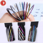 Стрічка для дизайну нігтів striping tape B127 № 03. Зображення №2