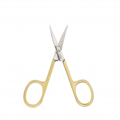 Ножиці для видалення кутикули манікюрні QPI Professional вигнуті 10 см MH-202. Зображення №3