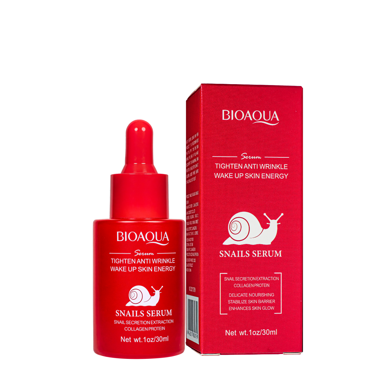 Сироватка ліфтинг для обличчя Bioaqua з муцином равлика, 30 мл Сироватка ліфтинг для обличчя Bioaqua з муцином равлика, 30 мл