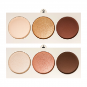 Набір для макіяжу хайлайтери та контур DoDo Girl D4159,  № В(№3, №4). Зображення №2