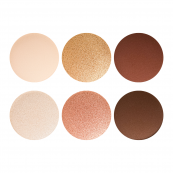 Набір для макіяжу хайлайтери та контур DoDo Girl D4159,  № В(№3, №4). Зображення №3