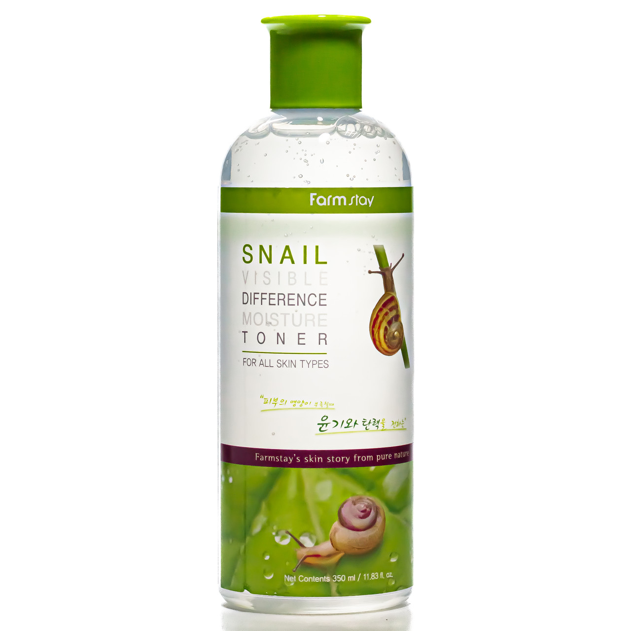 Тонер для обличчя зволожуючий FarmStay Snail з муцином равлика 350 мл Тонер для обличчя зволожуючий FarmStay Snail з муцином равлика 350 мл