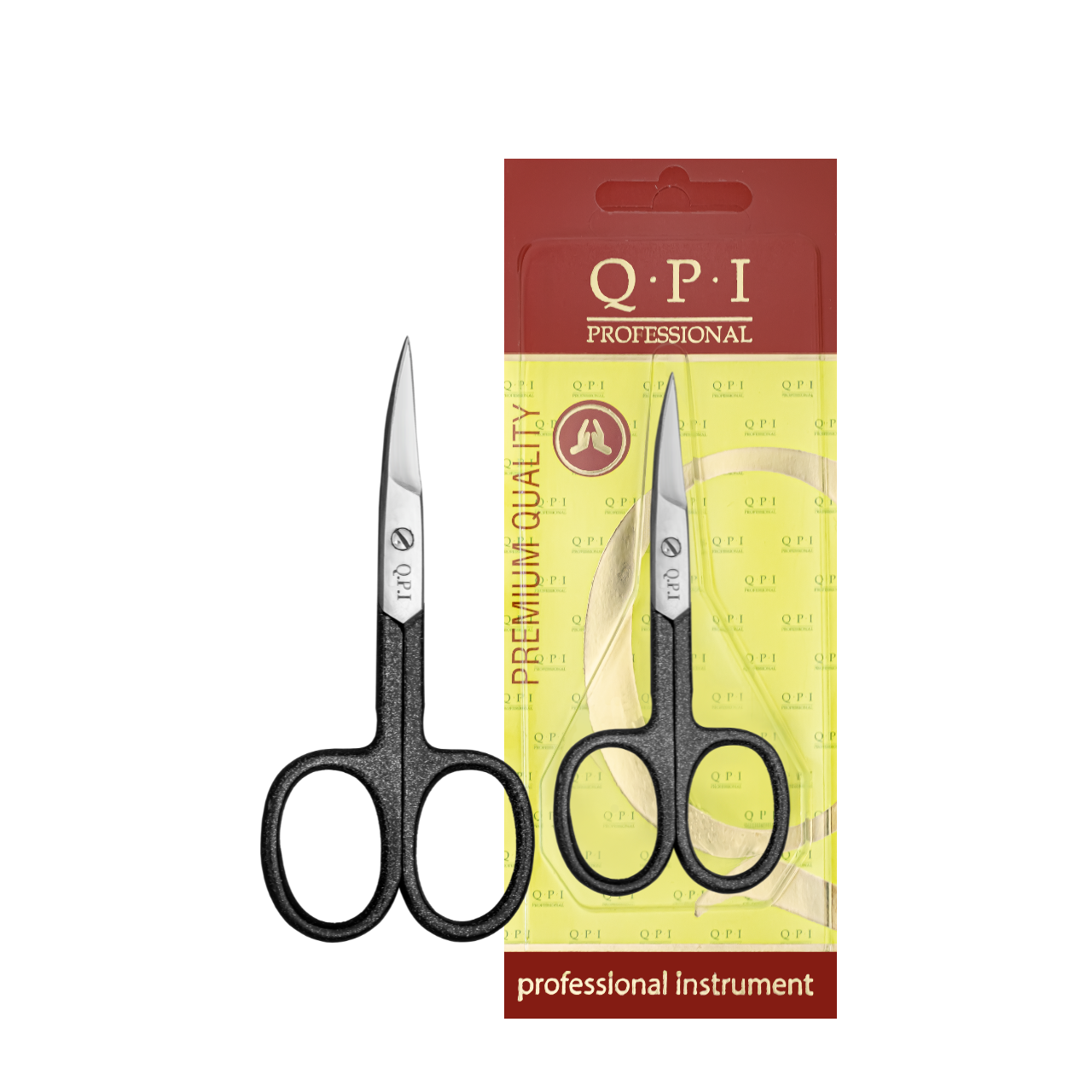 Ножиці для нігтів QPI Professional чорні 9,5 см НH-404 Ножиці для нігтів QPI Professional чорні 9,5 см НH-404