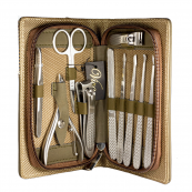 Манікюрний набір у футлярі VIVA 10 інструментів №1301. Зображення №2