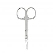 Ножиці для видалення кутикули Beauty Luxury манікюрні вигнуті HM-10. Зображення №3