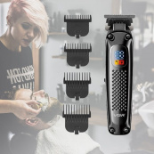 Машинка для стрижки волосся триммер VGR V-972 професійна з насадками акумуляторна USB. Зображення №3