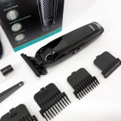 Машинка для стрижки волосся триммер VGR V-972 професійна з насадками акумуляторна USB. Зображення №11