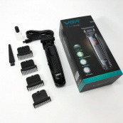 Машинка для стрижки волосся триммер VGR V-972 професійна з насадками акумуляторна USB. Зображення №15
