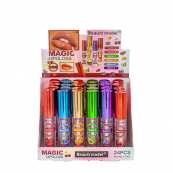 Набір блисків для губ Beauty Model Magis Lipgloss L7062 (6 штук). Зображення №3