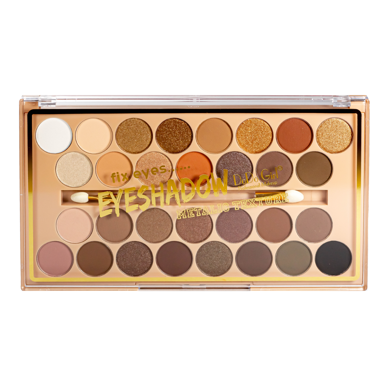 Палетка тіней для повік DoDo Girl Eye Shadow матові перламутрові 30 відтінків D3091 № A Палетка тіней для повік DoDo Girl Eye Shadow матові перламутрові 30 відтінків D3091 № A