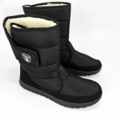 Чоботи чоловічі 45 розмір 29см, Чоботи зимовий утеплювач, Чоловічі черевики, Черевики чоловічі для роботи. Зображення №2