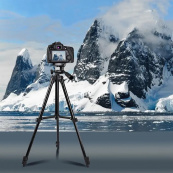 Штатив для телефону та фотоапарата Tripod 3120 PRO портативний трипод 0,35-1.02м висота. Зображення №9