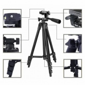 Штатив для телефону та фотоапарата Tripod 3120 PRO портативний трипод 0,35-1.02м висота. Зображення №23