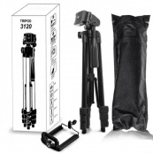 Штатив для телефону та фотоапарата Tripod 3120 PRO портативний трипод 0,35-1.02м висота. Зображення №28