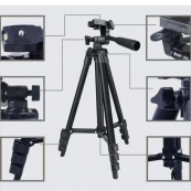 Штатив для телефону та фотоапарата Tripod 3120 PRO портативний трипод 0,35-1.02м висота. Зображення №33