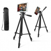 Штатив для телефону та фотоапарата Tripod 3120 PRO портативний трипод 0,35-1.02м висота. Зображення №36