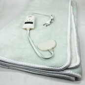 Електропростирадло електричне простирадло з підігрівом Electric Blanket 150х120см. Колір: білий. Зображення №6