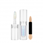 Втирання для гель-лаку Steffani Liquid Chrome Powder перламутрове рідке 2 мл, 01 Золотистий перламутр. Зображення №2